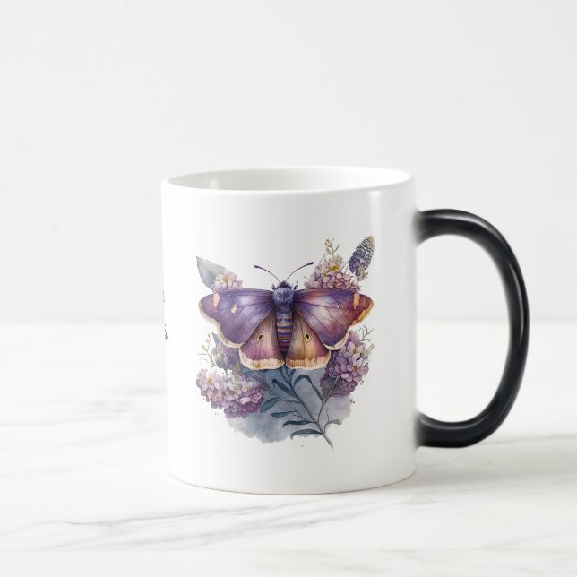 Taza Mágica Crea tus propias flores silvestres moradas (Derecha)