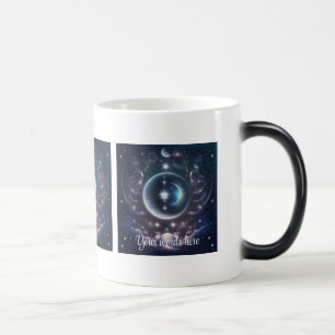 Taza Mágica Crea tus propias nubes rosadas y luna de plata