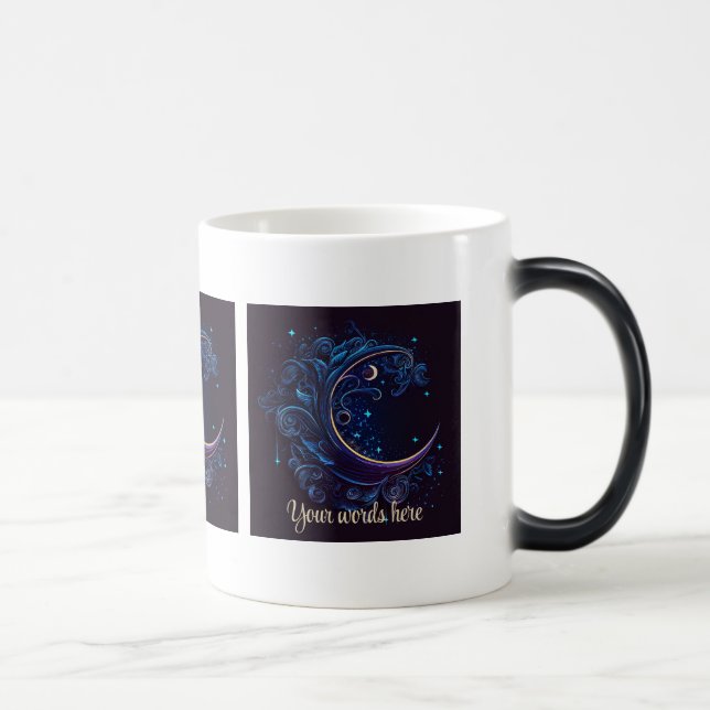 Taza Mágica Crea tus propias ondas mágicas de la luna azul (Derecha)