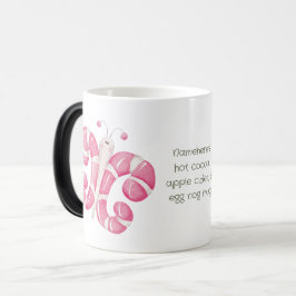 Taza Mágica Crea tus propios Navidades de mariposa de menta