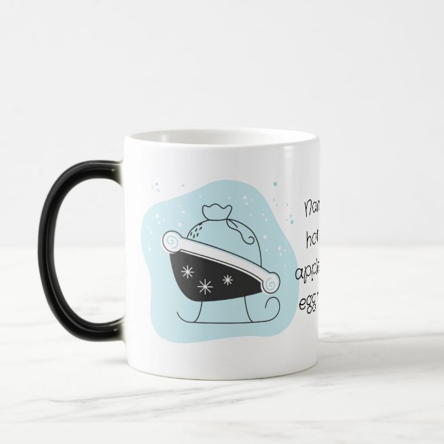 Taza Mágica Crea tus propios Navidades de Sleigh Bag de Santa (Izquierda)