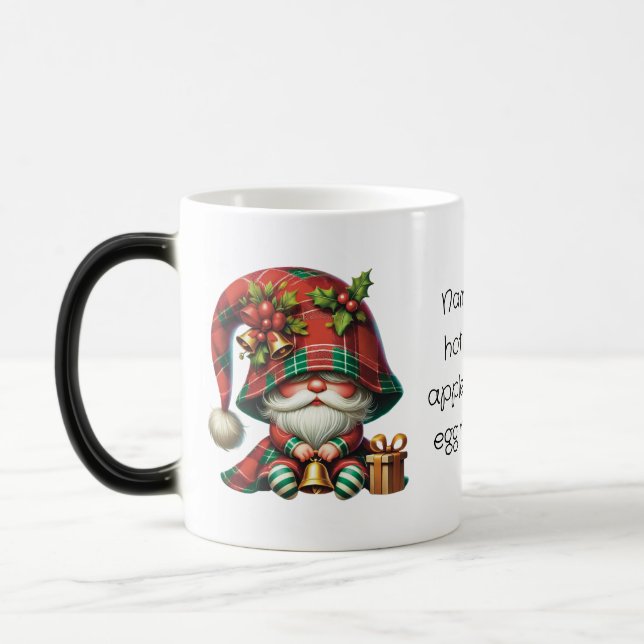 Taza Mágica Crea tus propios Navidades huecos, rebanadas de gn (Izquierda)