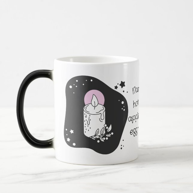Taza Mágica Crear su propia vela de Navidades retro (Izquierda)