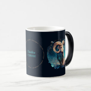 Taza Mágica Crear su propio Aries Zodiac Celestial