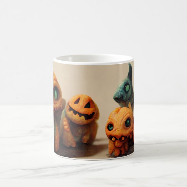 Taza Mágica Crear su propio Fiesta de monstruos lindo (Centro)