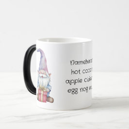 Taza Mágica Crear su propio Gnome púrpura presente