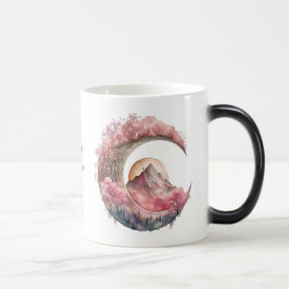 Taza Mágica Crear su propio paisaje de la luna de flores de ce