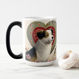 Taza Mágica Crear su propio texto de foto Mascota Personalizad