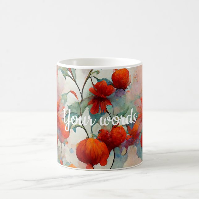 Taza Mágica Crear sus propias flores de Navidad (Centro)