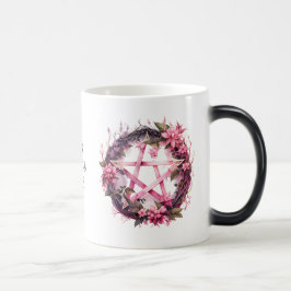 Taza Mágica Crear sus propias flores de pentáculo rosado