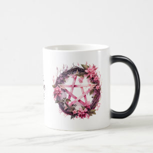 Taza Mágica Crear sus propias flores de pentáculo rosado