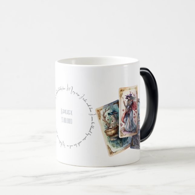Taza Mágica Crear sus propias tres tarjetas Tarot (Anverso derecho)