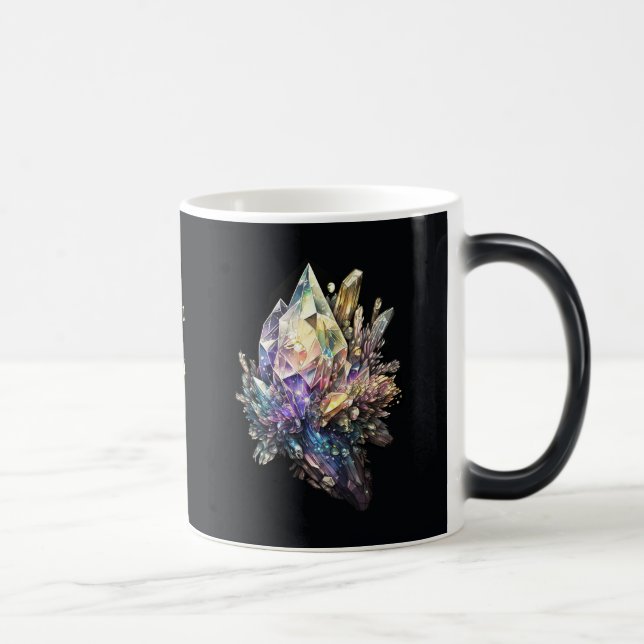 Taza Mágica Crear sus propios cristales amarillos (Derecha)