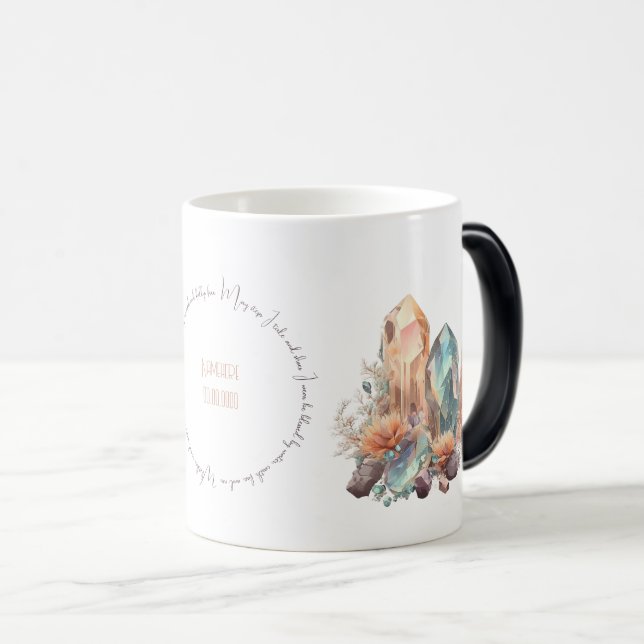 Taza Mágica Crear sus propios cristales irlandeses (Anverso derecho)