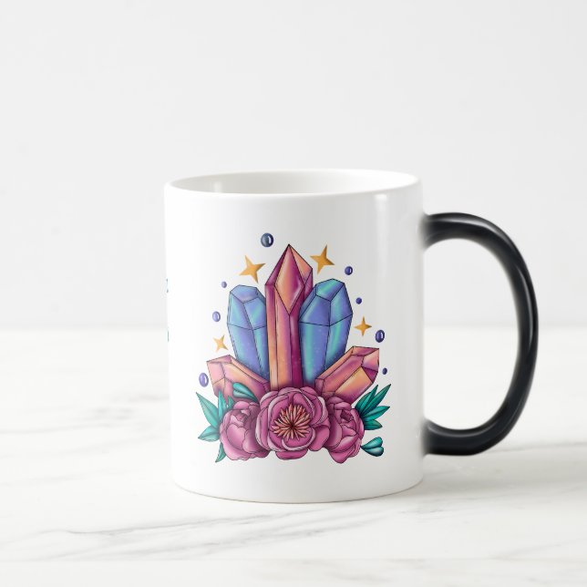 Taza Mágica Crear sus propios cristales y Rosas (Derecha)