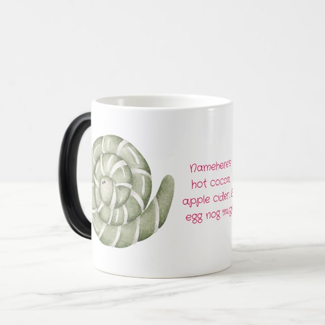 Taza Mágica Crear sus propios Navidades de Gusano de Candy con (Anverso izquierdo)