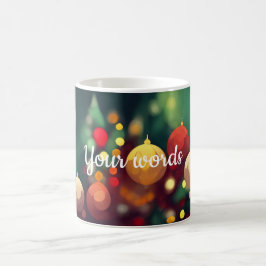 Taza Mágica Crear sus propios ornamentos de Navidad