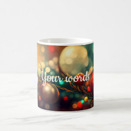 Taza Mágica Crear sus propios ornamentos de Navidad