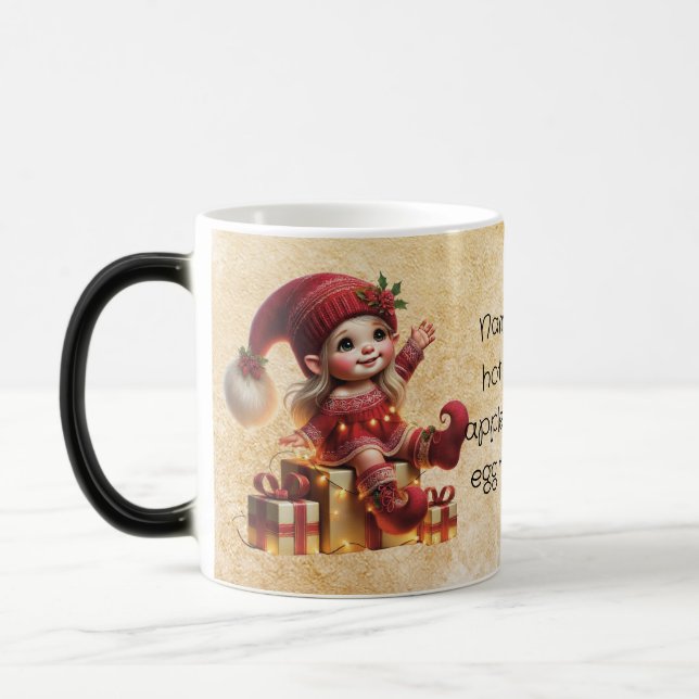 Taza Mágica Crear sus propios regalos de Navidad de época (Izquierda)
