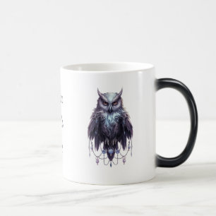 Taza Mágica Crear tu propia lechuza con guijarros