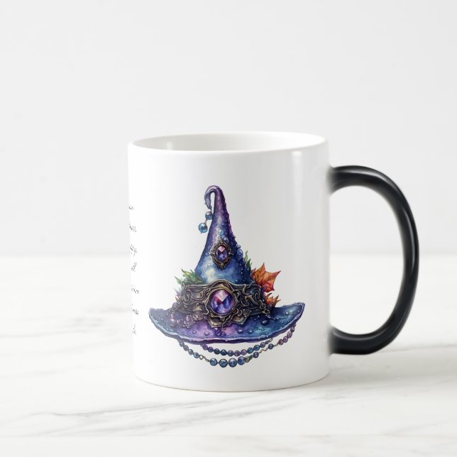 Taza Mágica Crear tu propio Gorra de brujas de otoño con guija (Derecha)