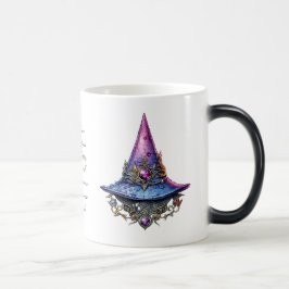 Taza Mágica Crear tu propio Gorra de brujas guiado por púrpura