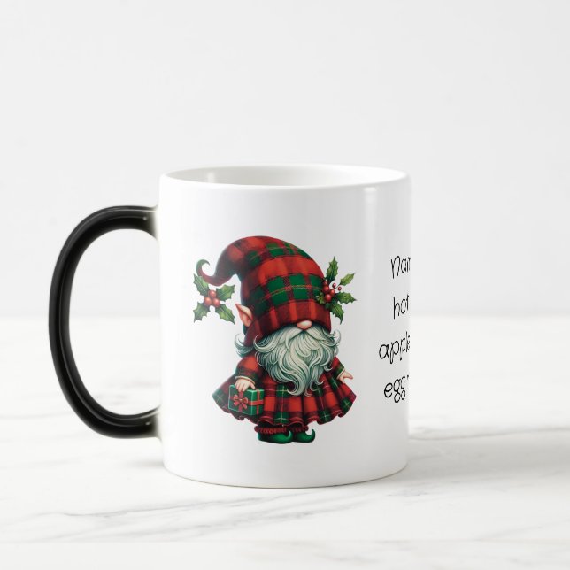 Taza Mágica Crear tu propio hogar de Navidades escoceses (Izquierda)