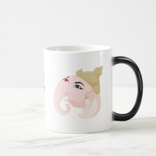 Taza Mágica Crear tu propio y colorido perfil de Ganesh
