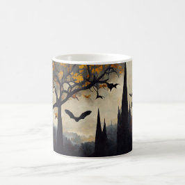 Taza Mágica Crear tus propios murciélagos de otoño fantasmagór
