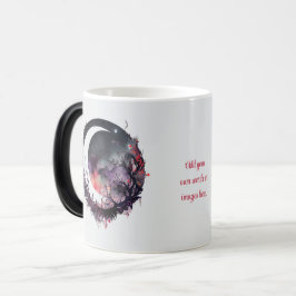 Taza Mágica Create Your Own Colorful Floral Boho Moon