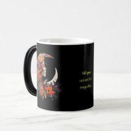 Taza Mágica Create Your Own Colorful Floral Boho Moon