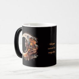 Taza Mágica Create Your Own Quiet Boho Floral Moon