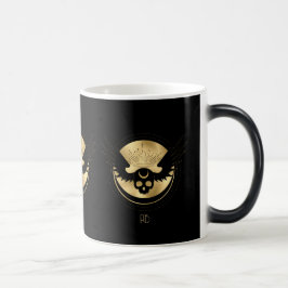 Taza Mágica Cree su propio Tarot De Temperatura Arcana De Oro