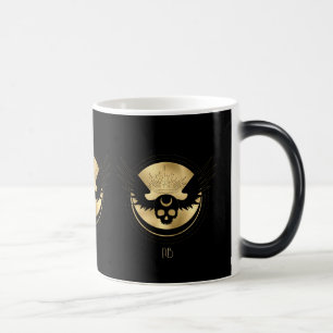 Taza Mágica Cree su propio Tarot De Temperatura Arcana De Oro