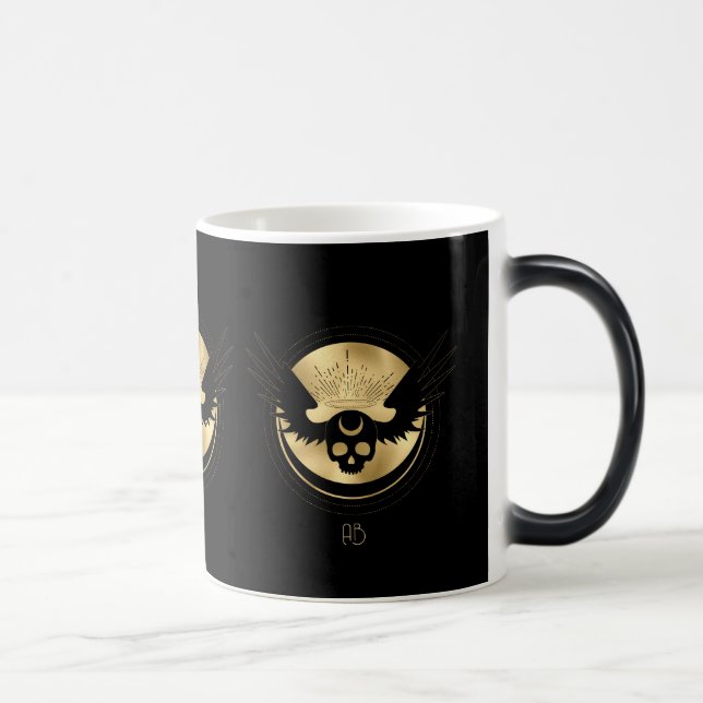 Taza Mágica Cree su propio Tarot De Temperatura Arcana De Oro (Derecha)