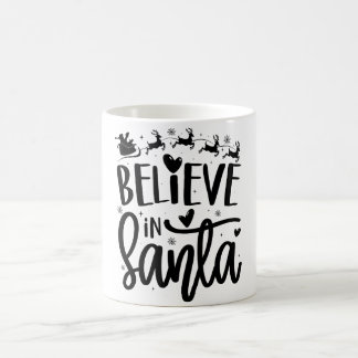 Taza Mágica Creer en Santa