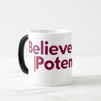 Taza Mágica Creer en tu potencial | Cita motivacional