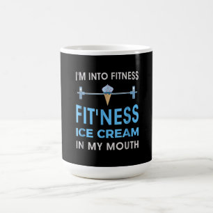 Taza Mágica Crema de hielo Foodie Ness Gym Regalos Hombres Muj