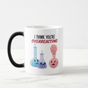 Taza Mágica Creo que estás exagerando - Química divertida