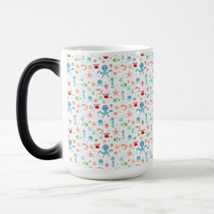 Taza Mágica Criaturas Marinas Subacuáticas Caprichosas