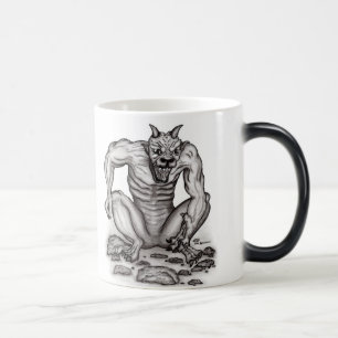 Taza Mágica Criaturas mixtas - Trola, Golem y Diablo