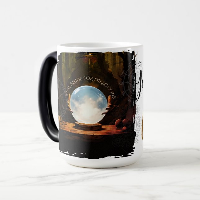 Taza Mágica Crystal Ball Halloween Magic-Morphing Mug (Anverso izquierdo)