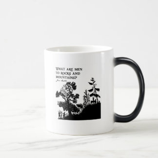 Taza Mágica Cuáles son hombres a las rocas y a las montañas