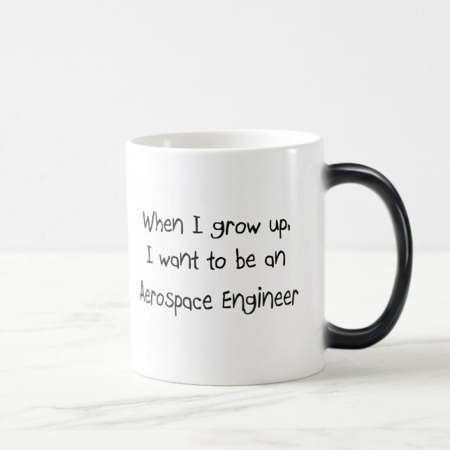 Taza Mágica Cuando me crezco quiera ser un ingeniero (Derecha)
