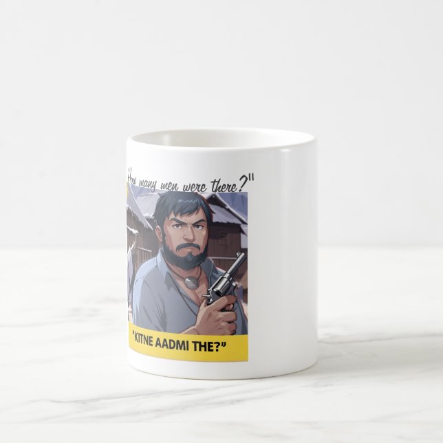 Taza Mágica "¿Cuántos hombres había?" (Centro)