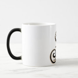 Taza Mágica Cubos letras blancas A