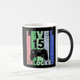 Taza Mágica Cumpleaños del jugador de nivel 15 desbloqueado