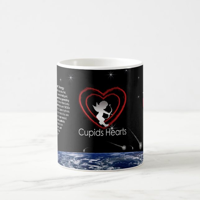 Taza Mágica Cupids Hearts Magic Power Of Love Mug (Centro)