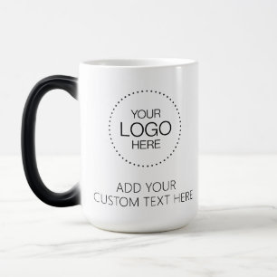 Taza Mágica Custom Logotipo Store & Business