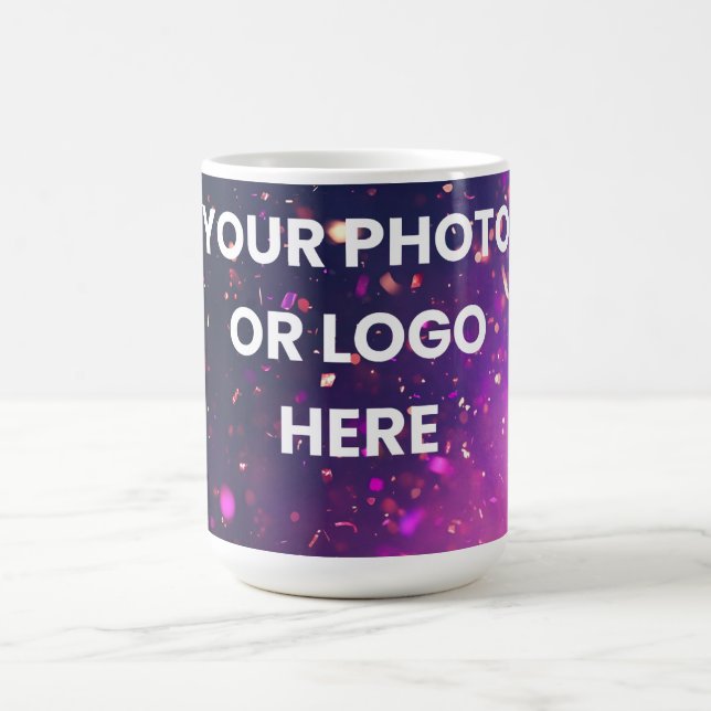 Taza Mágica Custom Photo Mug – Your Image Here (Centro)